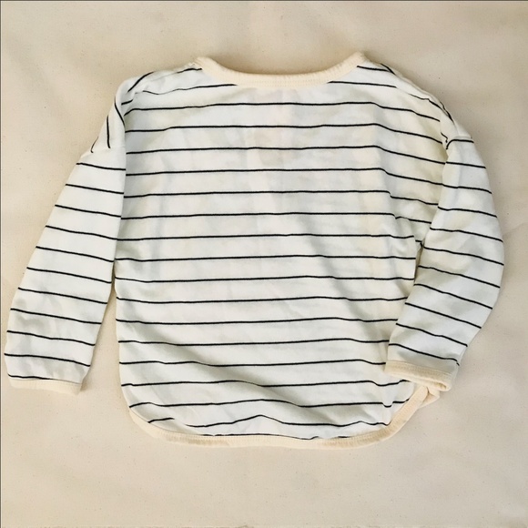 Kids long sleeve soft striped tee 4T/110/56 - Picture 5 of 5